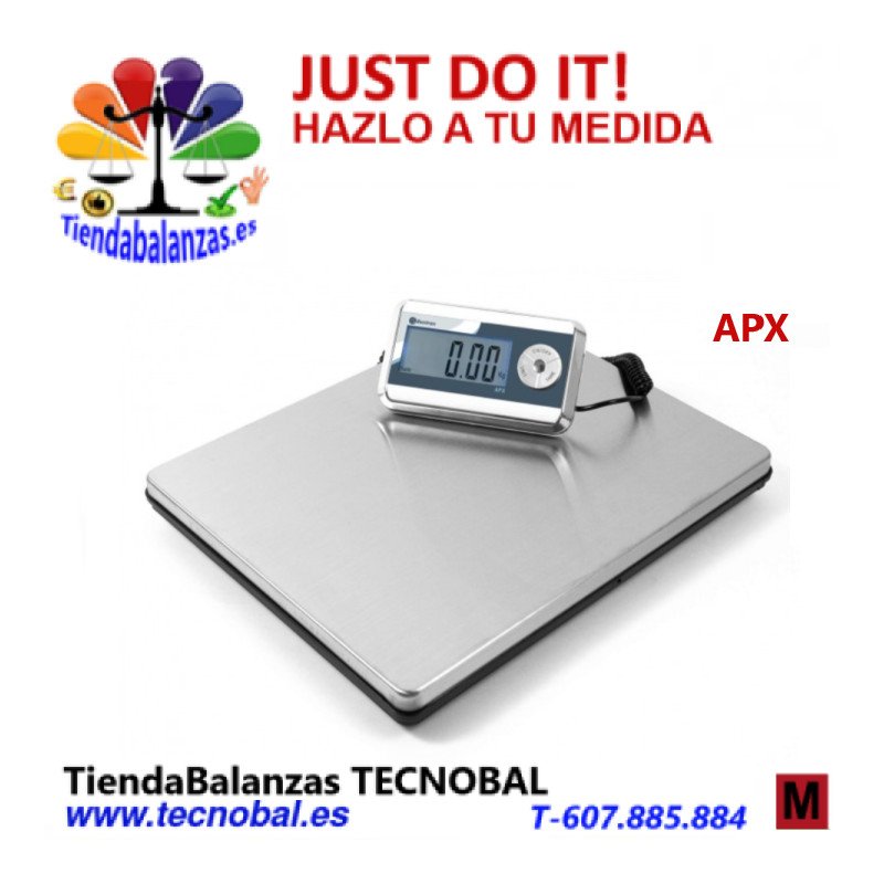 APX INOX 388x308 200Kg 50g Báscula LOW-COST Baxtran portada