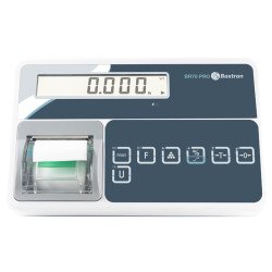 BR70 PRO VISOR Indicador de peso con impresora Baxtran frontal