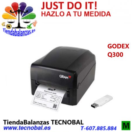 Etiquetadora Q300-Básica de Gram Precisión portada