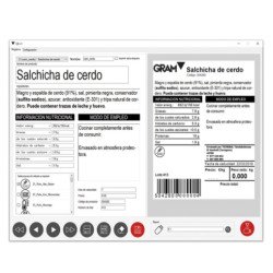 GRAM Z8Q500TL-X ETIQUETADORA para trazabilidad alimentos ETI2