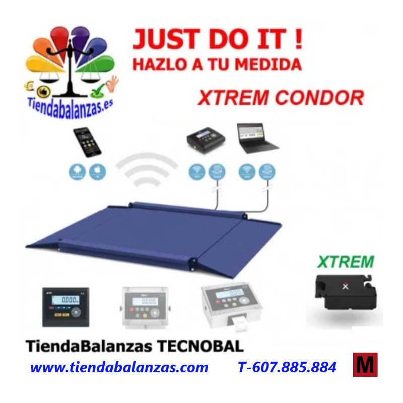 GRAM XTREM CONDOR Plataforma pintada IP-67 con rampas plegables portada