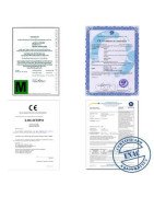 Certificados de verificación CE-M, de calibración ENAC, ISO-9002
